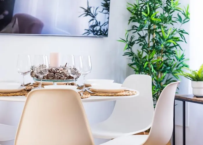 Lejlighed Nuevo Entre 2 Playas Con Garaje, Terraza, Wifi